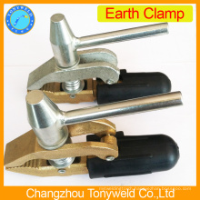 England stype brass earth cable clamp